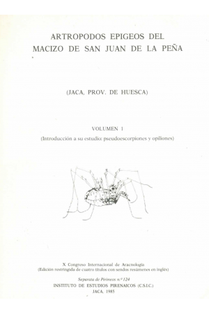 (1985) ARTROPODOS EPIGEOS DEL MACIZO DE SAN JUAN DE LA PEÑA 